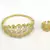 Free Size Folding Bracelet And Finger Ring Studded  American Diamond (Ad) Zircon