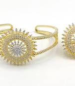 Luxury Crystal Wide Broad Adjustable Bracelet