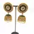 Gold Plated Designer Meenakari  Jhumka
