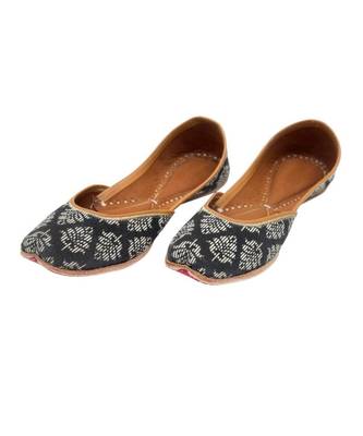 Black Printed Formal Ethnic Jutti 1