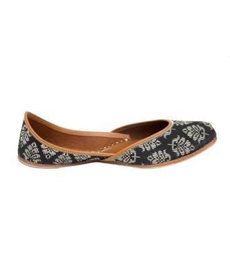 Black Printed Formal Ethnic Jutti 3