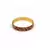 Maroon And Gold Bangle Set Of 2