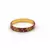 Maroon And Gold Bangle Set Of 2