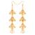 Traditional Gold Plated Kundan & Pearl Earrings For Women