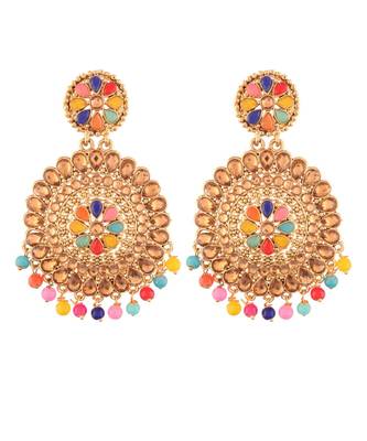 Gold Plated Bohemian Earrings For Women 1