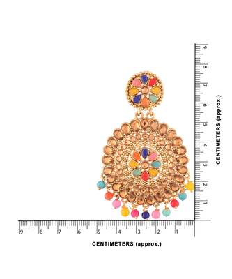 Gold Plated Bohemian Earrings For Women 3