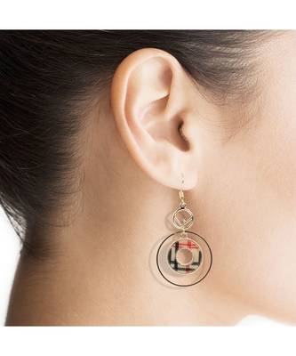Gold Plated Multi-Colour Party Wear Drop Earrings For Women 2