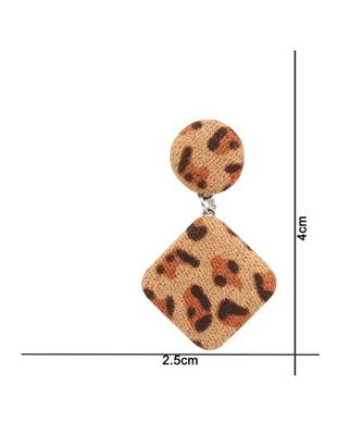 Gold Plated Party Wear Drop Earrings For Women 3