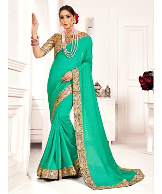 fancy saree stone