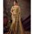Gold Poly Silk Embroidered Heavy Work Designer Saree