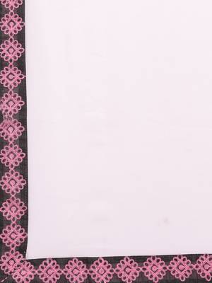 multicolor printed georgette saree with blouse 3