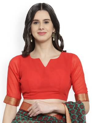 Green printed georgette saree with blouse 4
