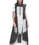 Black Embroidered Cotton Salwar