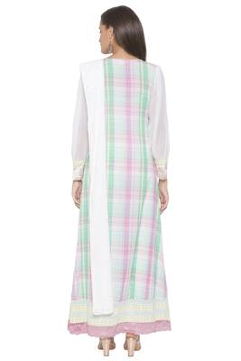 Pink Embroidered
 Cotton Salwar 3