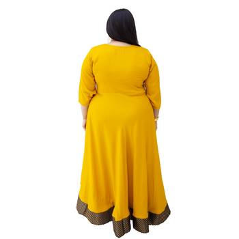 Green plain rayon skirts 3