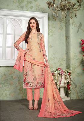 Pink digital print cotton salwar 1