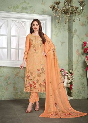 Pink digital print cotton salwar 1