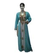 Multicolor Georgette Embroidered Zari Work Islamic Kaftans