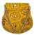 Women's Designer Bridal Potli Clutch Bag for Partywear Mustard (Single Bag)