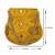 Women's Designer Bridal Potli Clutch Bag for Partywear Mustard (Single Bag)