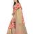 red woven art silk saree with blouse