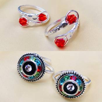Silver toe-rings 1