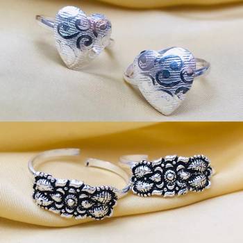 Silver toe-rings 1