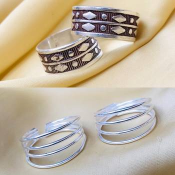Silver toe-rings 1