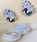 Silver toe-rings