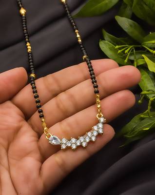 Multicolor diamond mangalsutra 2