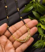 Multicolor diamond mangalsutra