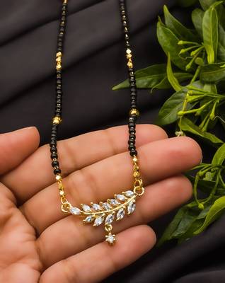 Multicolor diamond mangalsutra 2