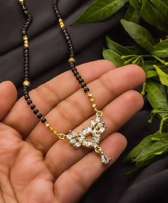 Multicolor diamond mangalsutra 2