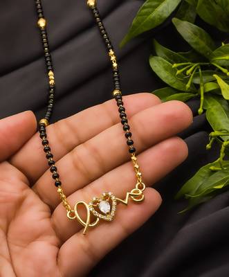 Multicolor diamond mangalsutra 2