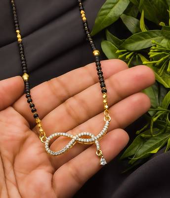 Multicolor diamond mangalsutra 1