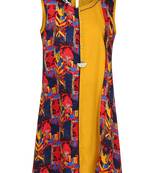 Yellow Cotton Regular Kurti