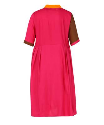 Pink Cotton Regular Kurti 2