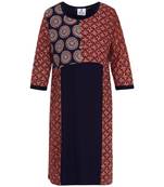 Red Cotton Regular Kurti