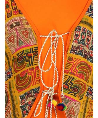 Yellow Cotton Regular Kurti 3
