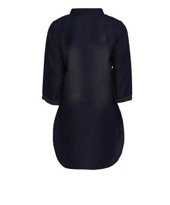 Blue Cotton Regular Kurti 2