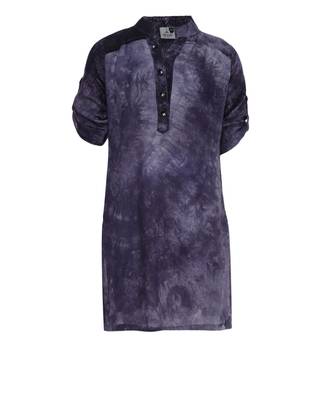 Grey Cotton Regular Kurti 1
