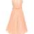 Beige Embroidered Nylon Kids Girl Gowns