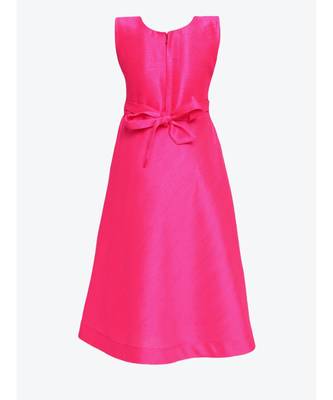 Pink Silk Blend Gown 4