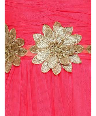 Red Net Frock 2
