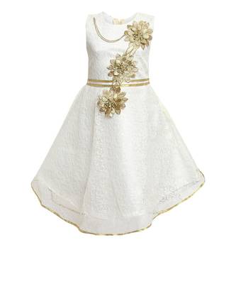 White Net Frock 1
