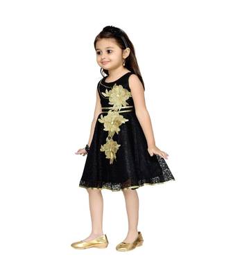 Black Net Frock 2