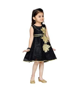 Black Net Frock 4