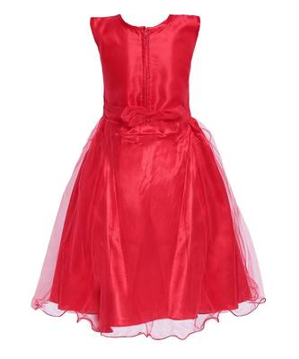 Red Net  Gown 4