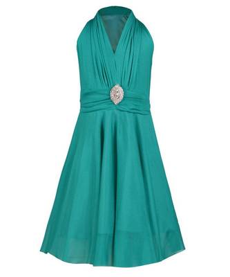 Blue Net Frock 1