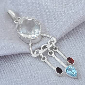 Multicolor Topaz   Pendants 3